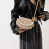 Bolso de mensajero sencillo de moda, nuevo bolso de otoño 2024, bolso de hombro estilo coreano occidental para mujer, bolso de viaje con concha de perla