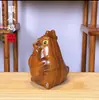 Manillar de Talla en Madera Huali Artesanías de Madera Adornos Pequeños Talla en Madera de los Doce Animales Pequeños Regalos