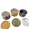 Fabricantes Caja Metálica de Metal para Alimentos de Dos Piezas Elásticas Capacidad 100g Lata para Salsa de Tomate o Carnes para Almuerzo