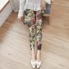 Leggings de Malla Estampada Ropa Exterior Verano Delgados Frescos Protector Solar Mallas Ultrafinas Pantalones de Mujer Grandes Elásticos Ajustados Pantalones de Mujer