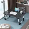 Mesa Dobrável, Escrivaninha Dobrável, Mesa Pequena para Dormitório, Cama de Estudante, Quarto, Mesa de Estudo para Laptop para Pessoa Preguiçosa