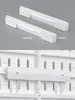 Accesorios de Tablero Perforado Negro Compatibles con Estantes de Almacenamiento de Ranura Larga, Cajas de Almacenamiento sin Taladro, Canastas Colgantes, Soportes para Figuras, Ganchos y Soportes de Exhibición