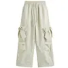 Pantalones de Verano de Secado Rápido para Niñas, Estilo Delgado 2026 Nuevo Modelo, Ropa de Verano para Niños Talla Mediana y Grande, Pantalones de Trabajo de Pierna Recta para Niñas, Protección Solar y Repelente de Mosquitos