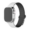 Adecuado para Correa de Apple Watch Iwatch Silicona Magnética Tres Cuentas Bicolor ApplewatchS10 Generación Correa de Reloj Deportivo