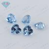 Huagang gema corazón de espinela 106# piedra suelta al por mayor 106 forma de durazno fondo puntiagudo diamante artificial gema joyería
