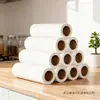 Papel para rodillo quitapelusas, rodillo quitapelusas, núcleo de repuesto universal desprendible, cepillo de rodillo quitapelusas para ropa, papel desprendible para quitar polvo