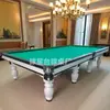 Wujiaqu Beitun Tiemenguan Mesa de Billar Snooker Estilo Ruso Chino Americano 9 Bolas Mesa de Billar Dorada Rusa