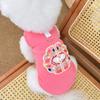 Ropa para Perro y Gato Nueva de Primavera y Verano Estilo Guofeng Perro Gato Ropa Teddy Bixiong Hebilla China Nueva Chaleco Bordado Transpirable