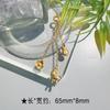 Cadena Colgante Zakiram de Diamante Incrustado en Oro Antiguo Pulsera Tobillera a Juego para Pareja Hecha a Mano DIY Accesorios al por Mayor