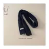 2025 Dongdaemun Mismo Estilo Bufanda Nueva de Invierno Sencilla de Color Puro para Niños Hombres y Mujeres Bebé Versátil para Exteriores