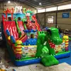 Novo Modelo de Castelo Inflável para Exportação, Trampolim Grande para Exterior, Escorregador de Playground e Área de Brincadeiras Infantis para Barracas de Mercado