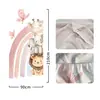Suministro Exclusivo Transfronterizo de Temu Amazon Shein de Funda Decorativa de Puerta de Habitación Elástica de una Pieza, Cubierta de Puerta con Temática de Animales Fácil de Instalar