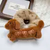 Linda Banda para el Cabello de Peluche de Dibujos Animados Tocado para Muñeca DIY Accesorios para el Cabello Hechos a Mano Banda Elástica Alta Regalos Pequeños Venta al por Mayor