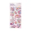 Superventas en el Extranjero Brillantes Estilo Japonés Soñador Shaker de Fragancia Pegatinas Dibujos Animados Infantiles Pegatinas Estéreo 3D con Cuentas Pegatinas de Recompensa