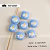 Cuentas para moño de estrella de arcoíris lindas de dibujos animados para hacer tú mismo Joyería hecha a mano con cuentas Joyería acrílica Cuentas sueltas Materiales hechos a mano