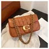 Producto estrella de transmisión en vivo transfronteriza: bolso de hombro y bandolera acolchado versátil de alta calidad, popular bolso pequeño con cadena estilo Chanel