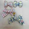 Cuadros Encaje Lazo diy Accesorios Tela Estéreo Algodón Relleno Accesorios Flor para Zapato Ropa Cuadros Brillantes Nudo de Encaje