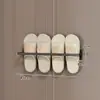 Gancho Magnético Rack de Armazenamento de Chaves para Porta de Entrada Entrada Porta de Segurança Gancho Forte em Fila Rack de Armazenamento Criativo