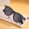 Nuevas Gafas de Sol Ovaladas de Moda Europeas y Americanas para Mujer, Pin de Propionato Personalizado Gafas de Sol Modernas Anti-UV para Mujer, Transfronterizo
