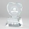 Troféu de cristal com diamantes feito sob medida para crianças para 1º de junho, personalizado para desafios de leitura, eventos esportivos, competições de treinamento e alunos exemplares