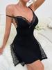 Pijama nuevo de modal verano sexy tirantes vestido midi lencería sexy mujeres temperamento seductor traje para estar en casa