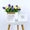 Tulipán Flor Artificial Decoración del Hogar Sensación de PU Arreglo Floral de Gama Alta Accesorios para Fotos Fabricante de Flores Artificiales Venta al por Mayor Transfronteriza