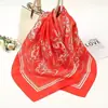 Pañuelo Cuadrado de Falso Seda con Estampado Paisley Retro 70cm Pañuelo de Seda Satinada con Estampado de Cebra Estampado de Castillo Accesorio para Traje Camisa Pañuelo