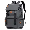 Mochila executiva casual masculina exclusiva transfronteiriça, popular USB de grande capacidade, tendência de moda para viagens