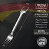 Cortador de Sandía Multifuncional de Doble Cabeza de Acero Inoxidable Transfronterizo Artefacto para Cortar Sandía para el Hogar Fruta Partida