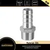 Conector pagoda de aço inoxidável fio externo junta de couro hexagonal tubo de bambu conector de conversão de fio externo 4 pontos 6 pontos 1 polegada