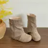 Botines estilo Martin para mujer con plataforma interior, nuevo estilo de verano 2026, botines retro estilo Birkenstock, adecuados para mujeres bajitas, con diseño de pierna apilada