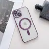 Nova Capa de Telefone Magnética Galvanizada iPhone 17 16 Transfronteiriça 12 Película para Lente 14 Pro Compatível 15 Transparente 17 Air