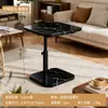Mesa de Cabeceira Reversível para Quarto, Mesa Lateral para Sofá, Mesa Lateral com Armazenamento Elevatório, Mesa de Chá para Sala de Estar, Mesa de Café, Mesa Pequena