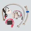 Acessórios para sensor de mictório 6V, válvula solenoide de descarga automática integrada por infravermelho para mictório e vaso sanitário