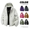 Nueva Chaqueta con Capucha para Exteriores Marca de Moda Chaqueta de Trabajo Tres Pruebas Chaqueta de Senderismo para Pareja Estilo Montaña para Hombre Chaqueta Estilo Hong Kong