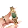 Reloj para Mujer, Pequeño Reloj de Pulsera Clásico de Pepita de Oro, Modelo Femenino de Lujo Ligero, Diseño Cuadrado Vintage Incrustado con Diamantes, Sensación de Alta Gama, Nuevo Modelo 2026