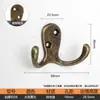 Gancho Pequeño para Ropa de Aleación de Zinc Detrás de la Puerta, Gancho Individual para Ropa, Gancho Individual de una Pieza, Negro Plateado Sin Taladro para Puerta y Ventana, Gancho Pequeño para Ropa