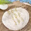 Nuevos Anillos para Pies Estilo Coreano, Anillos para Pies Pequeños de Exportación, Anillos Simples Personalizados de Estilo Mixto, Anillos Abiertos para Pies de Mujer