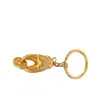 Adorno Dorado de Latón Portátil del Fabricante con Dinero en la Mano, Diseño de Pinza de Cangrejo, Decoración de Latón, Pequeña Decoración de Regalo