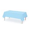 Toalha de Mesa Descartável Lisa Peva Espessada 137*274cm Toalha de Mesa Cor Pura Decoração de Festa Arranjo