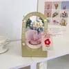 Día de la Madre Día de San Valentín Ramo de Lana Tejida Flor Pomposa Día de San Valentín Chino Regalo para Maestro Evento de Supermercado Ramo al por Mayor