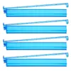 Regla medidora de mahjong transfronteriza de Amazon, organizador de tarjetas de mahjong de acrílico con purpurina, pinza mini de mahjong rectangular portátil