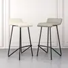 Silla de Bar Moderna Simple Respaldo Hogar Taburete Alto Lujo Ligero Joyería Gafas Mostrador Tienda Cajero Silla de Bar