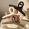 Novo Presilha de Cabelo Cruzada Simples Grande 13CM Fosca de Alta Qualidade Sabor Cremoso Prendedor de Tubarão para Cabelo Acessório de Cabeça