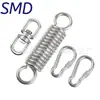 Hamaca Hamaca Muelle de Tensión Amortiguador Columpio Infantil Muelle de Tensión Amortiguador Cesta Colgante Bolsa de Arena Extensión Resorte Galvanizado