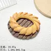 Tamaño Grande - Canasta de Pan Pintada Tostada Accesorios de Resina Pegamento Crema Imán para Refrigerador DIY Caja de Almacenamiento Llavero Venta al por Mayor