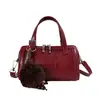 Bolsa Boston estilosa e versátil para mulheres, nova coleção 2026, com um toque de luxo, adequada para o trabalho, para o dia a dia e pode ser carregada como bolsa de mão, bolsa transversal ou bolsa de ombro