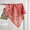 Bufanda de Seda y Lana para Mujer en Otoño e Invierno, Bufanda de Cuello de Alta Gama, Cálida y a Prueba de Frío