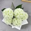 Paquete de hortensia romana de cinco cabezas crisantemo de cinco cabezas flores artificiales de ajuste suave para el hogar decoración de auditorio de bodas camino del escenario flores de simulación de plomo