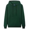 Sudadera con capucha de algodón de peso pesado 320g para Otoño e Invierno, Camiseta interior de seda de leche súper suave, Sudadera holgada de color puro para hombre y mujer
